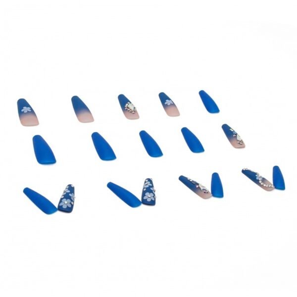 Manicure Blue Diamond Nail Patch - Image 3