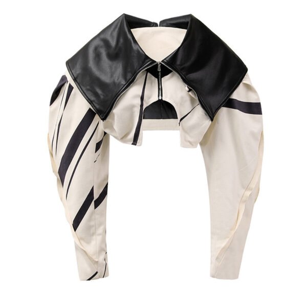 Personalized PU Leather Jacket - Image 6