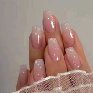 Mid-length Ballet Nail Manicure Wearable Nail Sticker