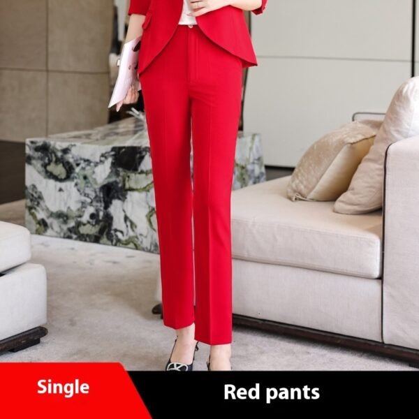 White Collar Fashion Small Suit Half Sleeve - Image 9