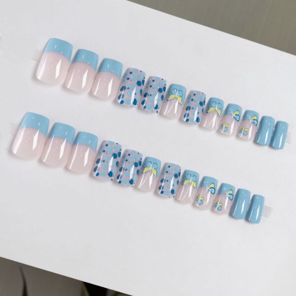 Butterfly Glitter Wear Armor Nail Stickers - Image 3