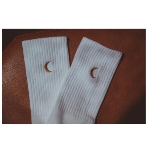 Moon Landing Embroidered Socks - Image 3