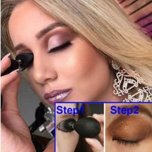 Portable Lazy Eye Shadow Stamp Crease Silicone Makeup Tools
