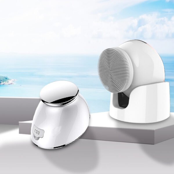Ultrasonic Silicone Multifunctional Electric Facial Washing Apparatus - Image 4