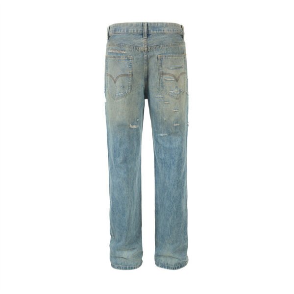 Loose All-matching Ins Straight-leg Pants - Image 2