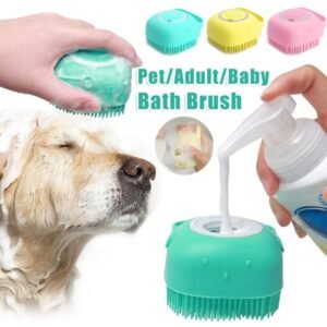 Silicone Dog Grooming Glove
