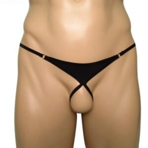 Hollow Out See Through Breathable Men's Sexy Underwear Ice Silk