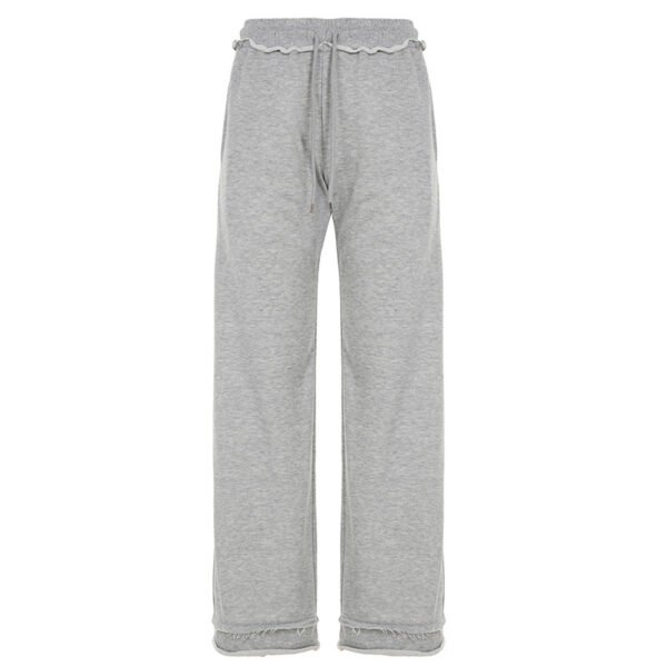 Fashion Waist-controlled Design High Top Sports Trousers Two-piece Set For Women - Image 6