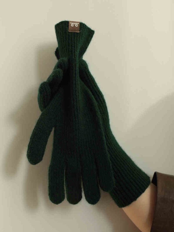 Warm-keeping And Cold-proof Finger Touch Screen Gloves - Image 4