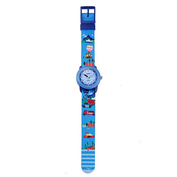 Cartoon kids quartz watch with ribbon - Image 5