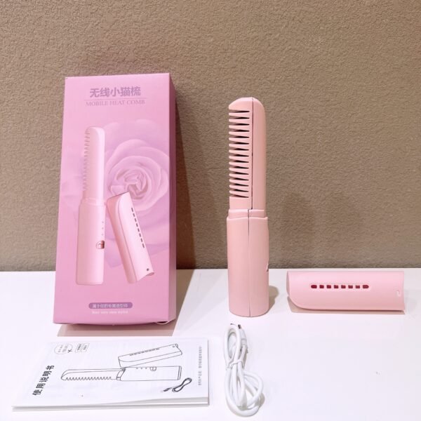 Wireless Straight Hair Comb Household Multi-functional Mini Portable Female - Image 5