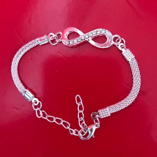 Infinity diamond bracelet - Image 4