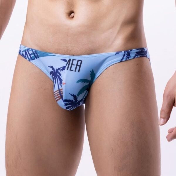 Comfort Printing Men's Briefs Low Waist