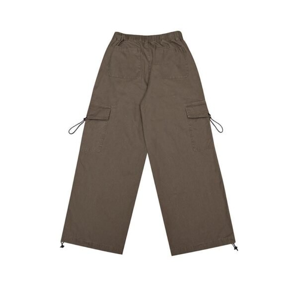Vintage Wide Leg Basic Workwear Pants - Image 6