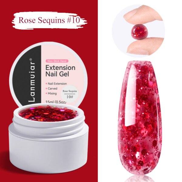 Non-stick Hand Pinch Shaping UV Nail Extension - Image 5