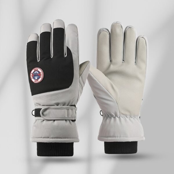 Winter Ski Windproof Touch Screen Fleece Warm Gloves - Image 9
