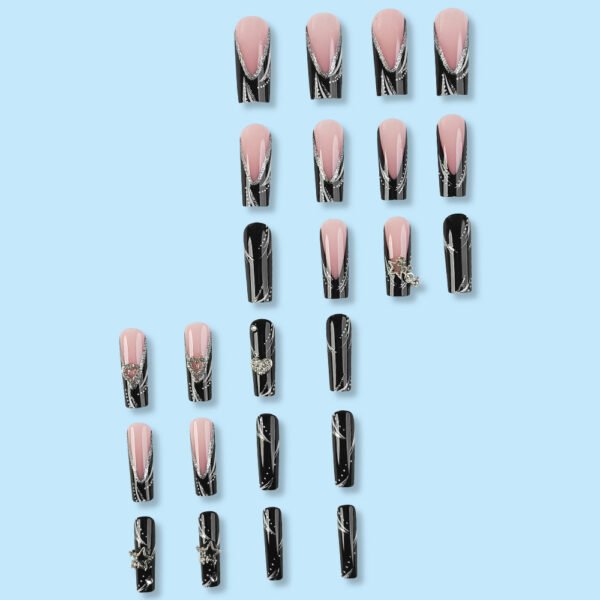 French Fake Nail Tip Finished Product - Image 4