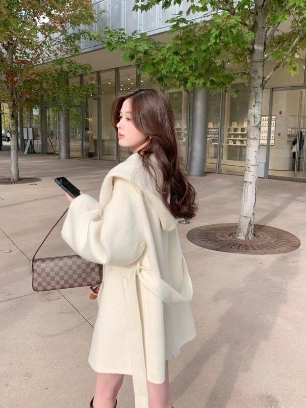 Double-sided Woolen Woolen Coat - Image 5