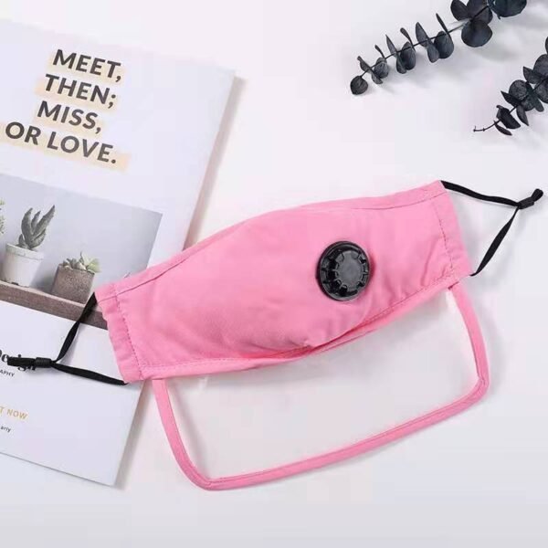 Removable And Washable Protective Cotton Mask With Breathing Valve - Image 6