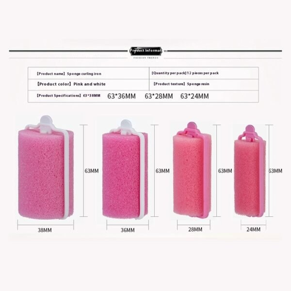 Sponge Stick Hair Curler Big Wave Hair Curler Hair Tools - Image 3
