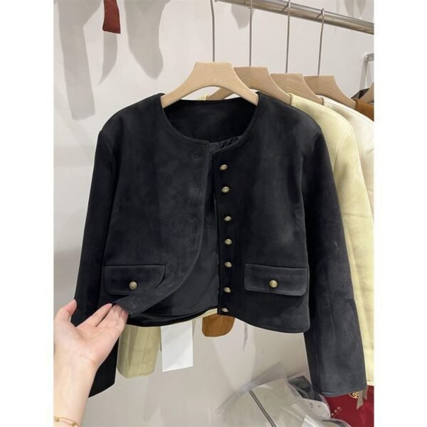 Outerwear Fashion Jacket Leather Coat - Image 8