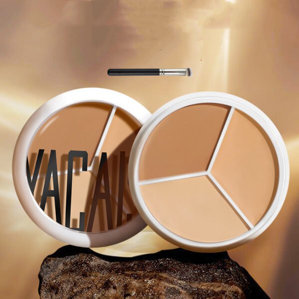 Three-color Concealer Waterproof Without Makeup - Image 4