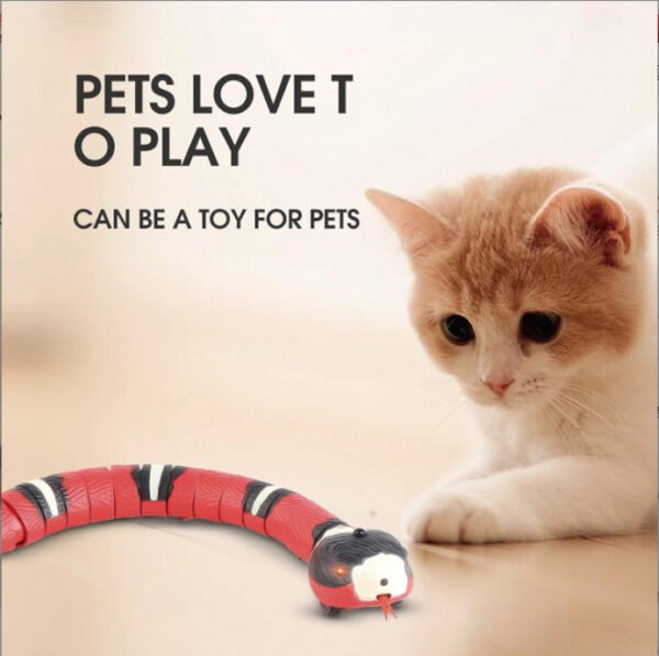 USB Charging Smart Snake Toy for Cats & Dogs
