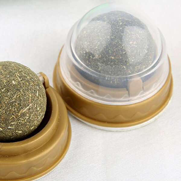 Catnip Balls Cat Treats Rotary Molar Teeth Cleaning - Image 3