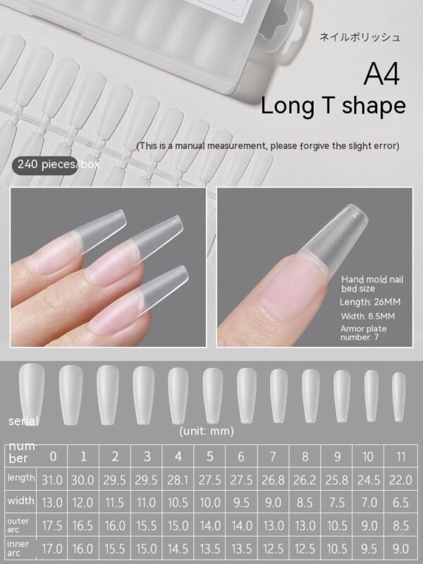 Nail Art Carving-free Grinding Long Trapezoid - Image 9