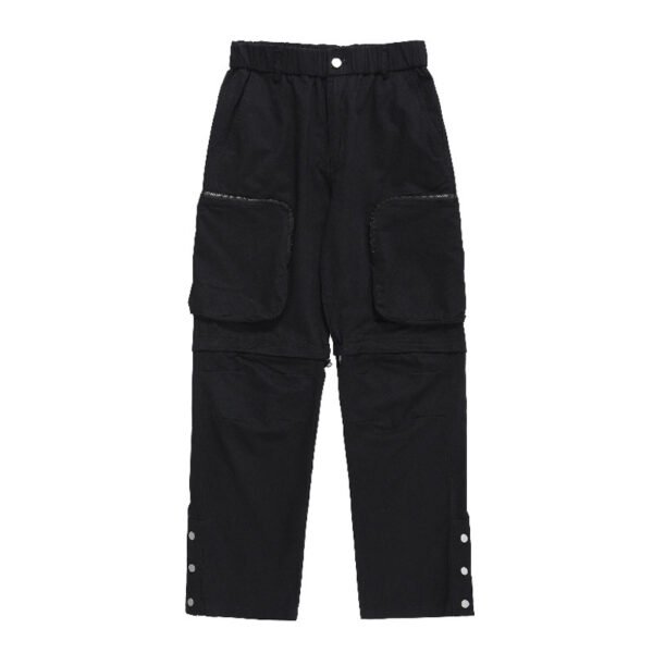 Straight Loose Casual National Fashion Large Pocket Men's Pants - Image 6