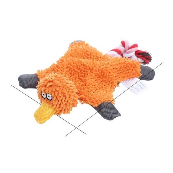 Squeaky Donkey Dog Toy – Plush Molar Chew Bone - Image 8