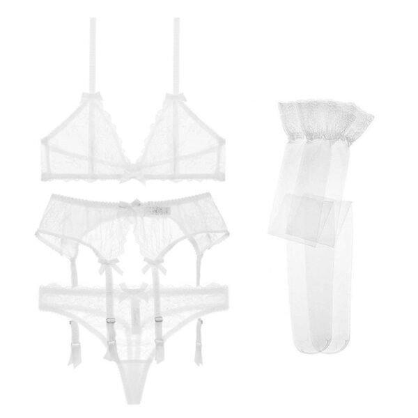 Ladies French Triangle Cup Lingerie Set - Image 2