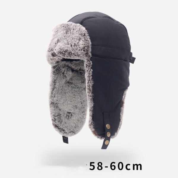 Winter Cold And Warm Plus Velvet Mask Face Protection Hat - Image 6