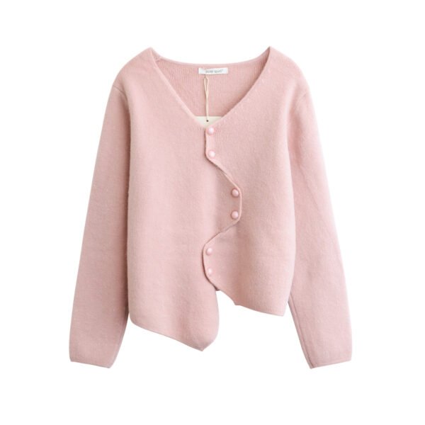 Irregular V Collar Blazers - Image 4
