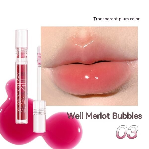 Transparent Lip Gloss Moisturizing Lipstick - Image 3