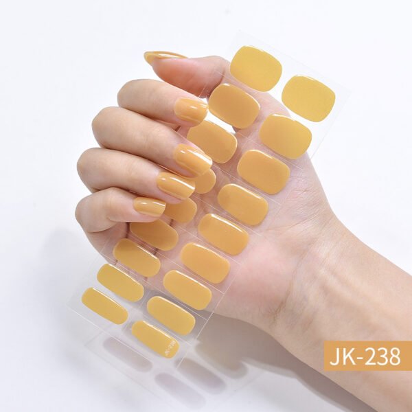 Ice Transparent Cat Eye Aurora Wear Nail Tip Nail Stickers - Image 6