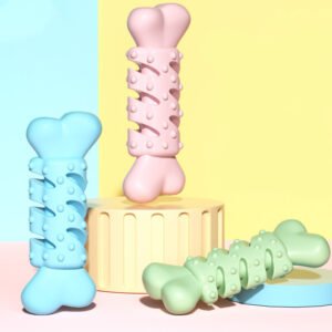 Teething Bone Chew Toy for Dogs
