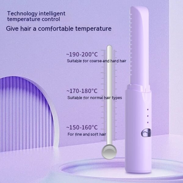 Wireless Straight Hair Comb Household Multi-functional Mini Portable Female - Image 2