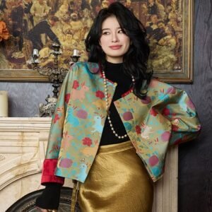 New Chinese Style Elegant High-grade Top Jacquard Jackets