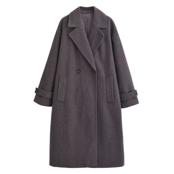 Coat Elegant Long Slimming Slim Fit 9 - Image 5