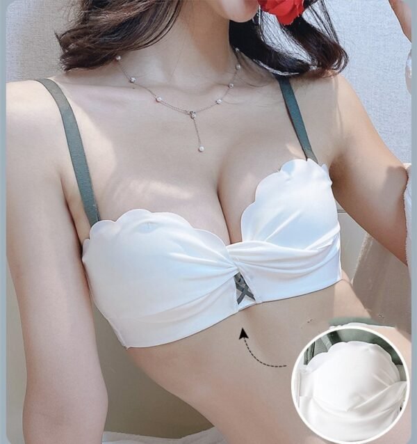 Passionate lingerie small chest gathered without steel ring - Image 3