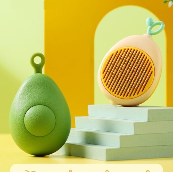 One-Button Self-Cleaning Cat Grooming Brush - Image 2