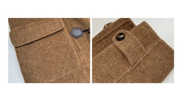 Mid-length Small Wool Coat Winter - Image 5