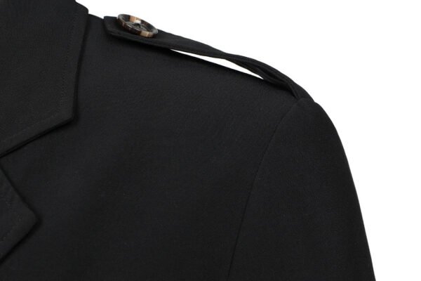 Men's Hunting Clothes Medium Length Men's Casual Suit Trench Coat - Image 5