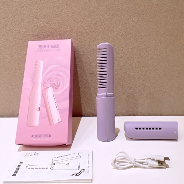 Wireless Straight Hair Comb Household Multi-functional Mini Portable Female - Image 6