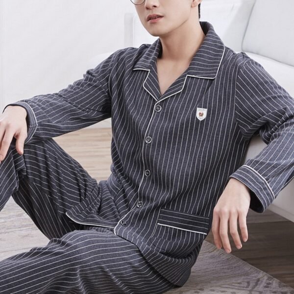 Cotton Spring Models Of Cotton Youth In The Elderly Home Clothing Set - Image 5