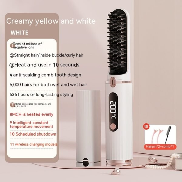 Charging Wireless Straight Portable Mini Non-hurt Power Generation Comb - Image 9