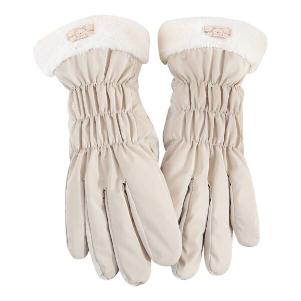 Warm Gloves Winter Women's Touch Screen Fleece-lined Thickened - Image 5