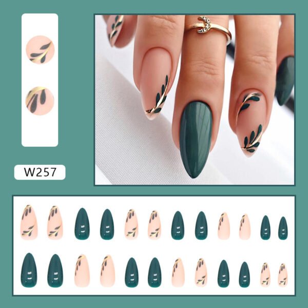 Bright Frosted Double Nail Art - Image 2
