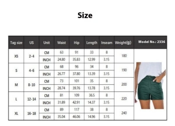 Tight Slimming High Waist Fashion Temperament Wild Women's Shorts - Image 10